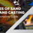 Types of Sand for Sand Casting, sand casting