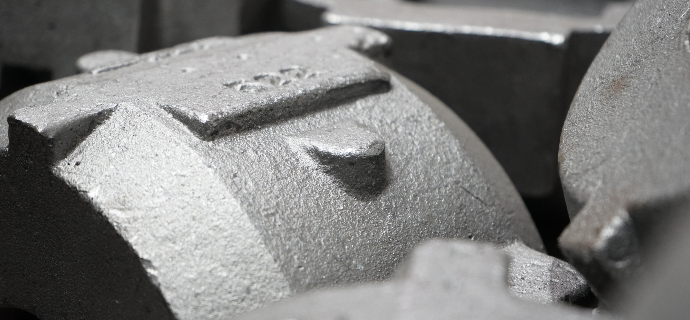 Steel casted part