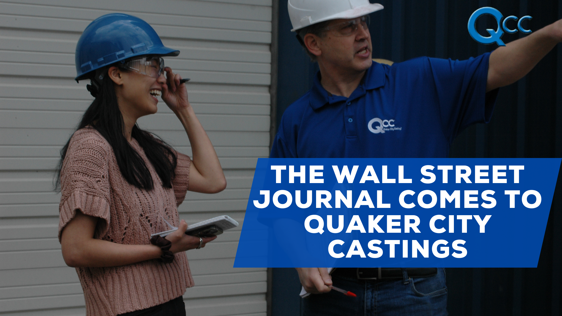 Wall Street Journal Comes to Quakere City Castings